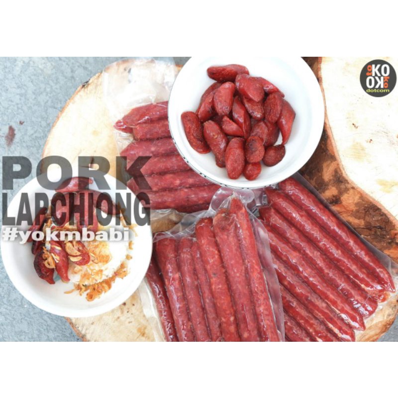 

Pork Lapchiong kemasan 500 gram