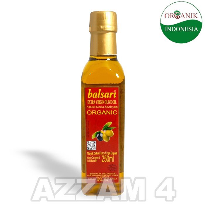 

Minyak Zaitun Organik Balsari Extra Virgin Olive Oil - 250ml - Original Perasan Pertama