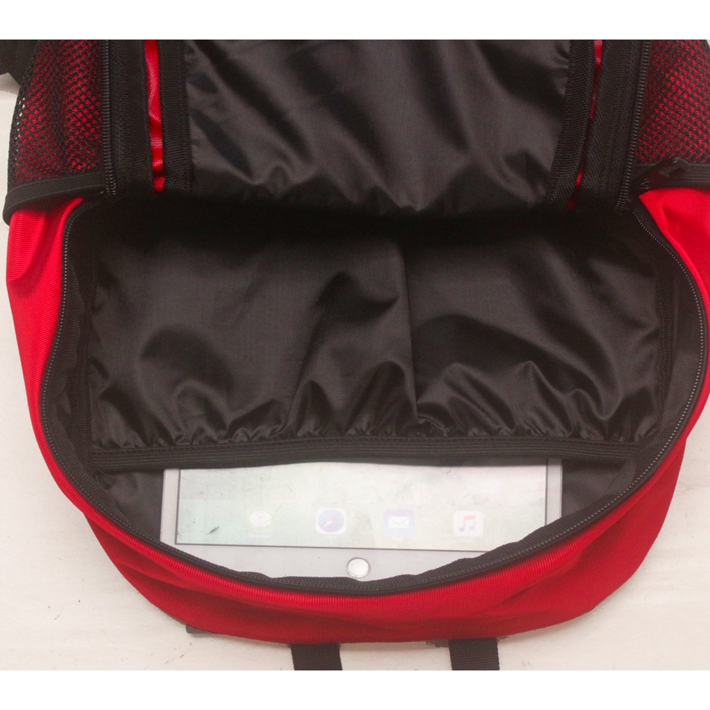 Tas Ransel Laptop Skaters UF039 Merah Hitam