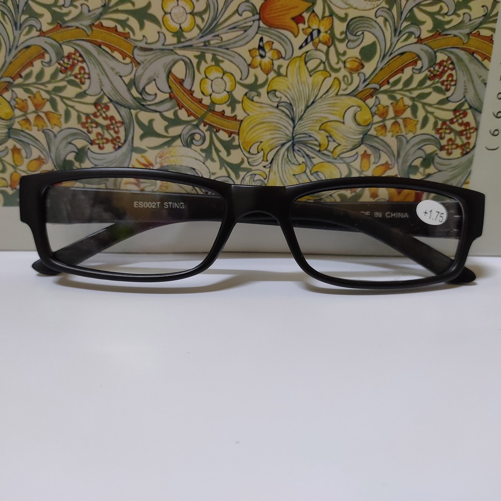 Kacamata Baca Lensa Plus 175 (+175) Ready Stock Model Kotak