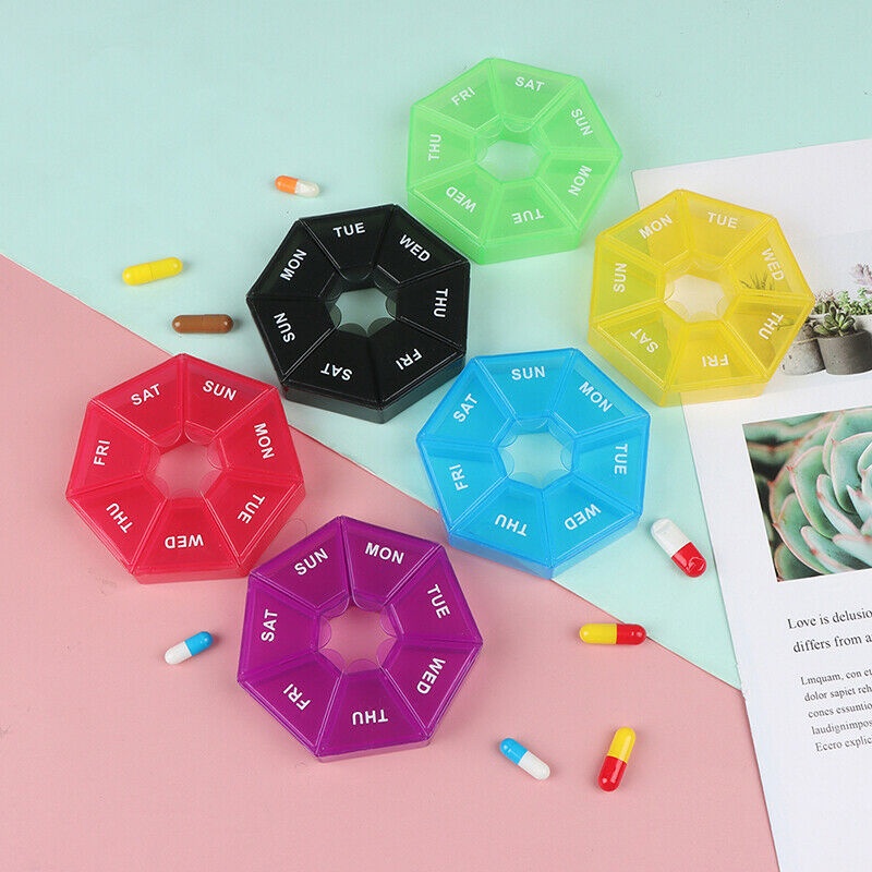 Kotak Penyimpanan Pil Kapsul Kosong Portable