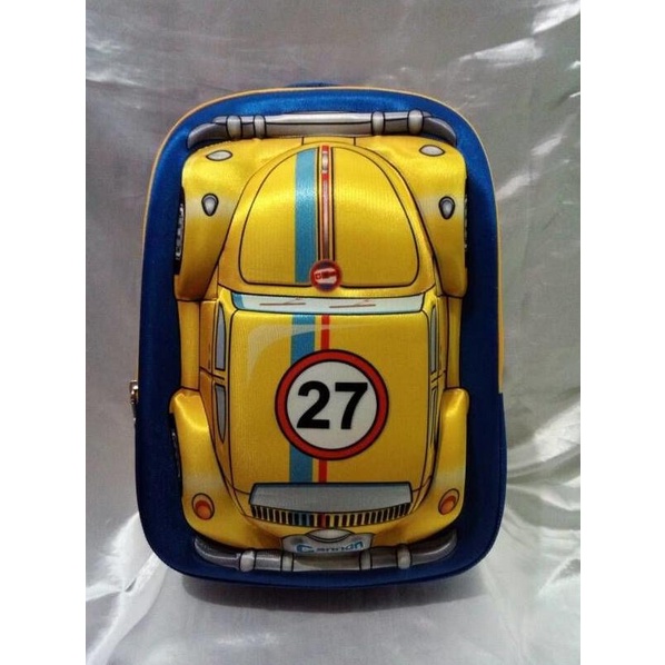 tas sekolah mobil vw kodok merk cannon 70801
