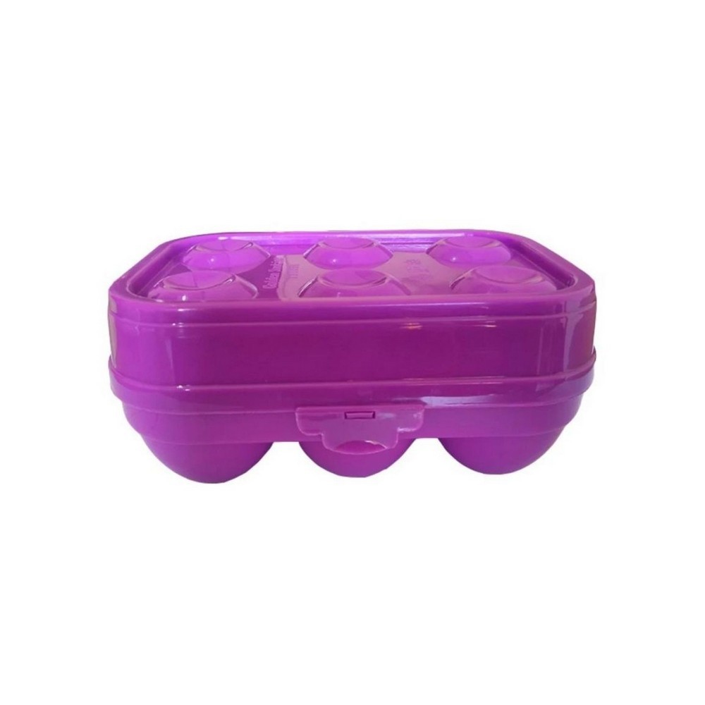 Kotak tempat penyimpanan telur / egg tray box 6 lubang