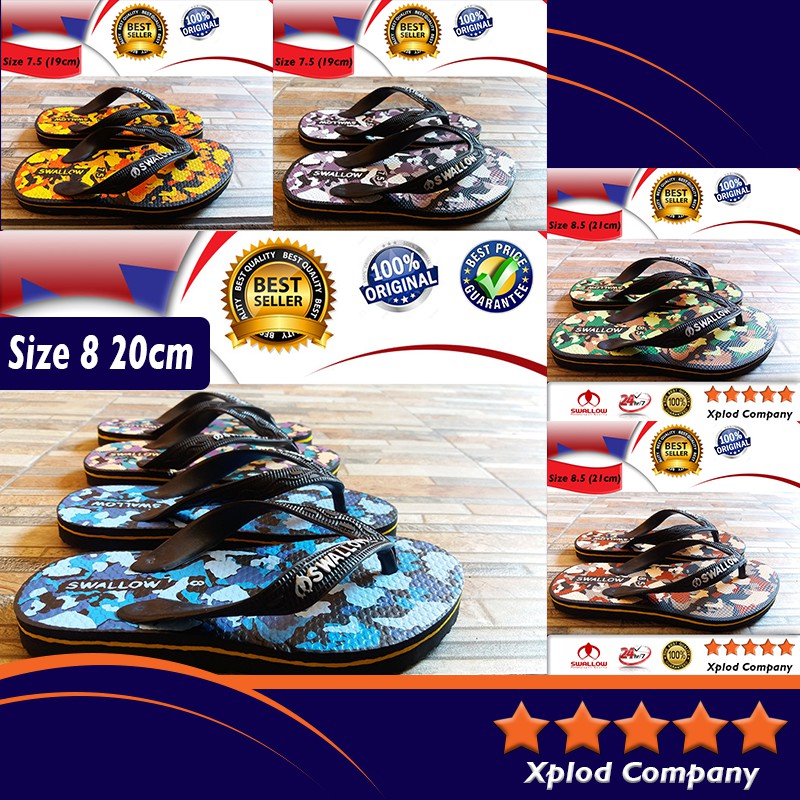 ALL VARIAN SANDAL SWALLOW ARMY ANAK SENDAL JEPIT SWALOW UKURAN ANAK-ANAK MOTIF ARMY DORENG TERLARIS