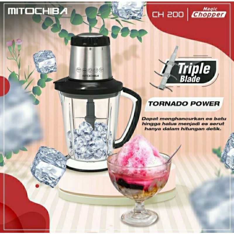 Chopper Mito CH-200 CH-100 Food Chopper Food Blender Chopper