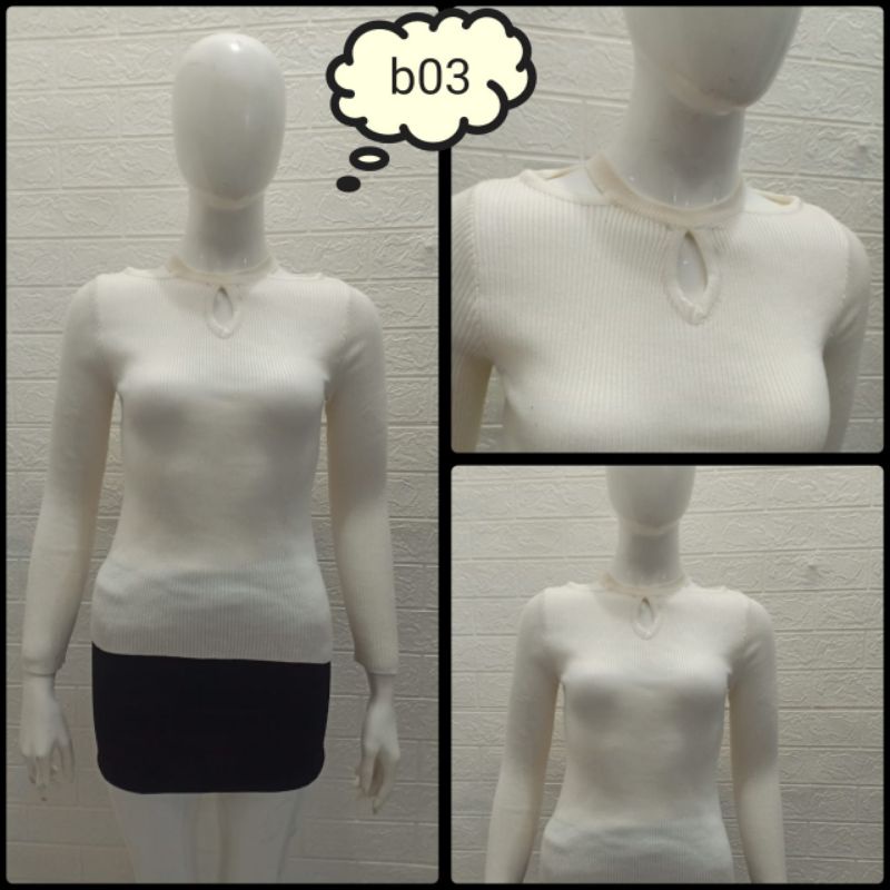 sale cuci gudang  atasan rajut /blouse rajut import/ baju murah