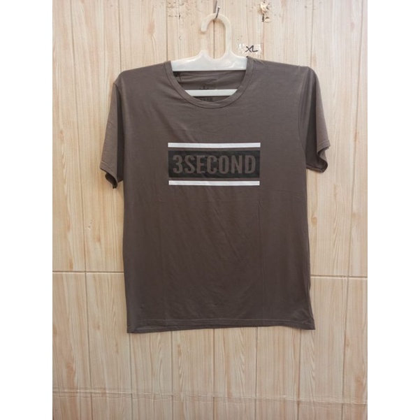 KAOS DISTRO UNISEX WARNA COKLAT