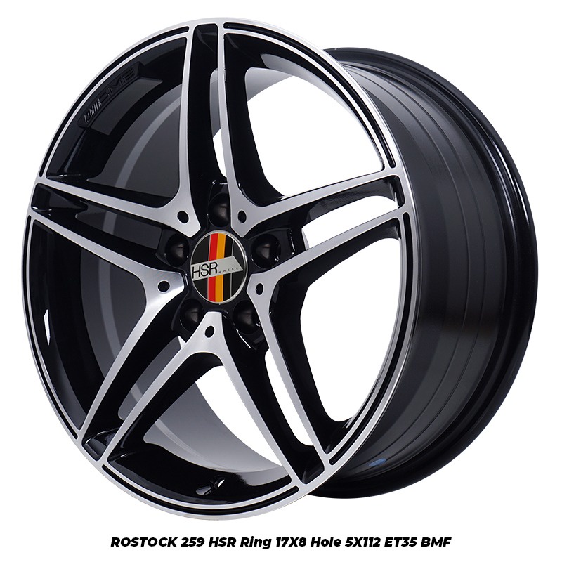 VELG MOBIL HSR R17X8 H5X112 ET35 BMF