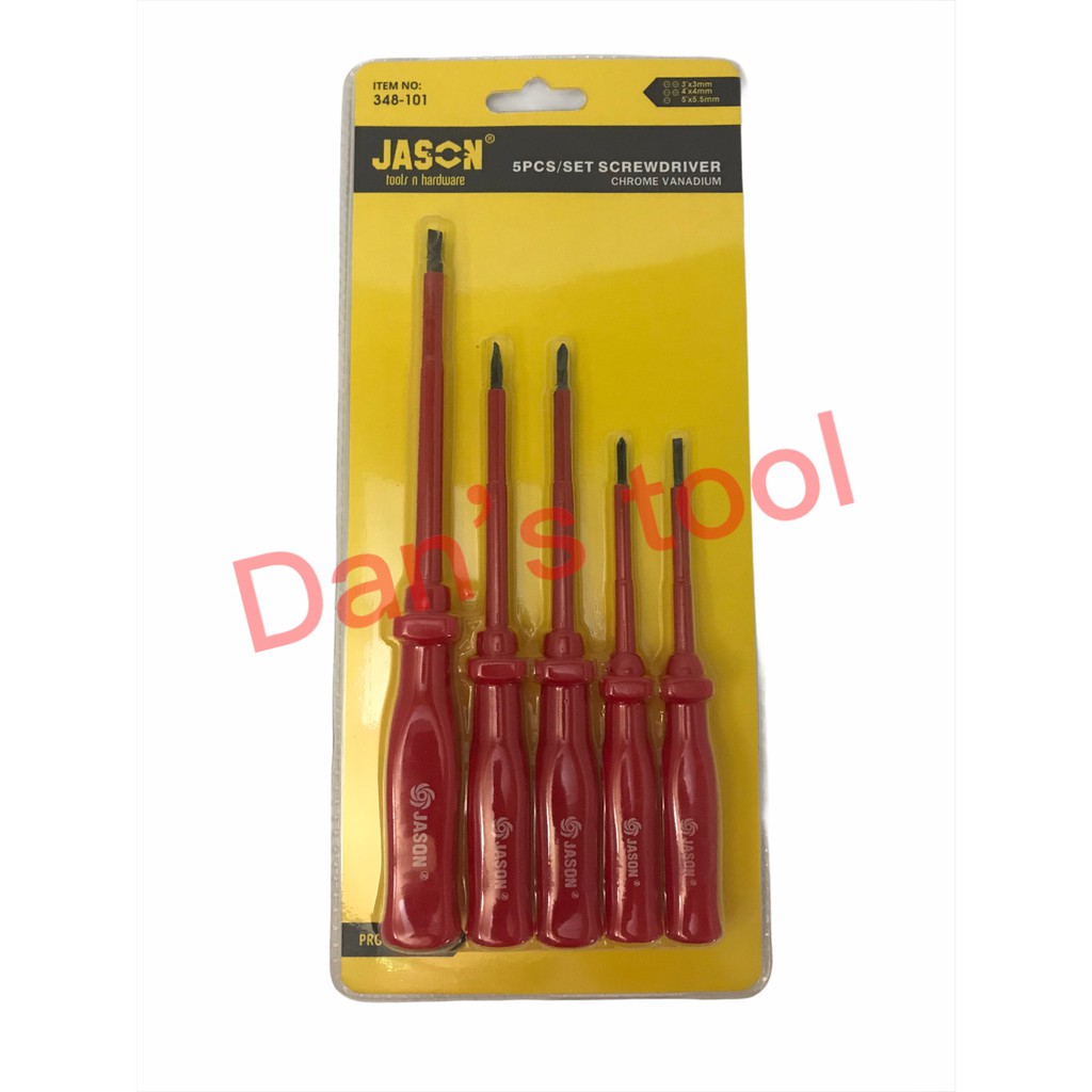 Obeng Listrik Set 5pc / Electric Screwdriver set