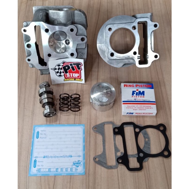 Bore up beat 130cc klep standard porting bore up beat 130cc harian atau kompetisi