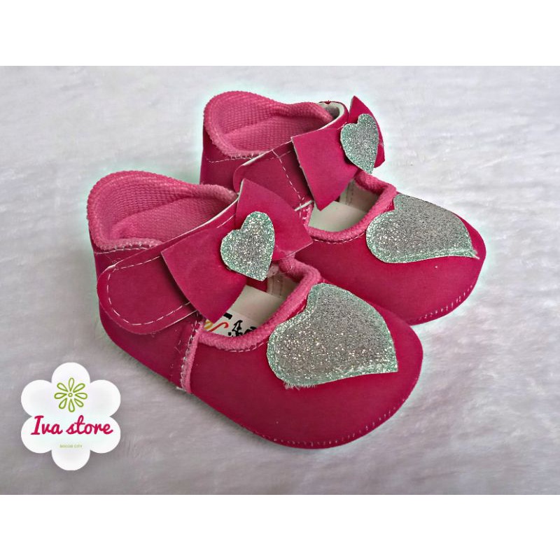 Sepatu bayi perempuan 2-12 bulan pre walker free bungkus kado