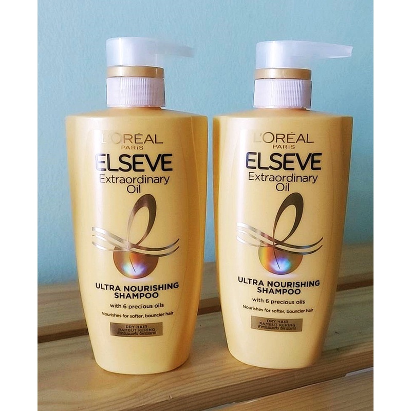 SHAMPOO / CONDITIONER L'Oreal Paris Elseve Extraordinary Oil Ultra Nourishment - Ukuran 330ml / 280ml / 170ml - PENCUCI RAMBUT Loreal Shampo Sampo Condisioner Kuning Gold Melembutkan &amp; Mudah Diatur &amp; Tidak Mudah Kusut