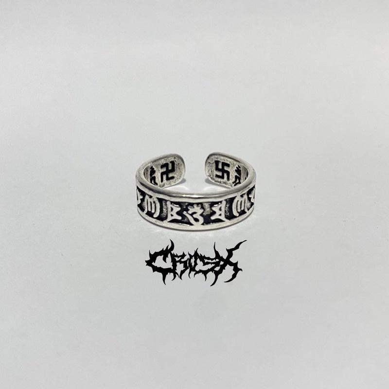 SANSKRIT CROSS RING / CINCIN SALIB / CROSS RING ROYAL KNIGHTS RING KERAJAAN CINCIN KSATRIA RING SKULL RING CINCIN COUPLE RING KOREAN STYLE RING CINCIN STYLE KOREA CINCIN AESTHETIC RING CINCIN TITANIUM STAINLESS CINCIN PRIA CINCIN WANITA HIPHOP PUNK RING