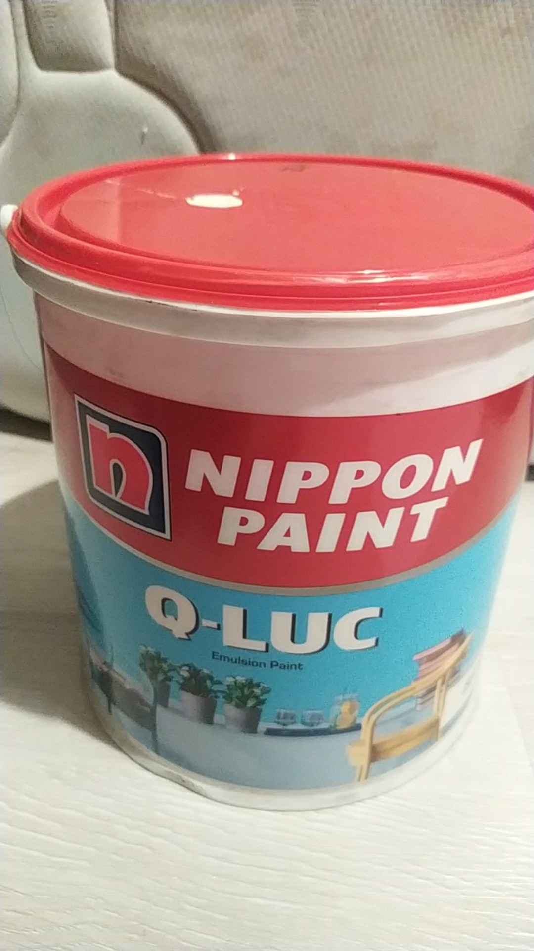 Cat Tembok Qluc Emulsion Paint Nett 4,5 Kg By Nippon Paint