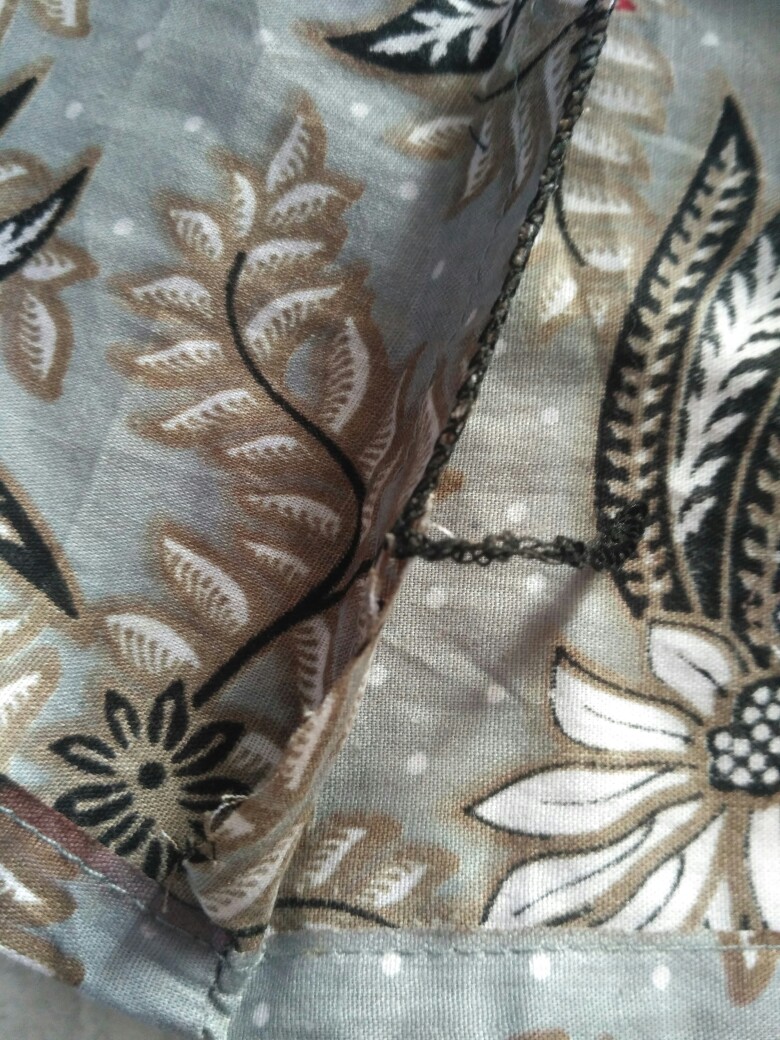 Maura Couple - Sania Ruffle Batik Couple Ori Ndoro Jowi Garansi Termurah Shopee - Batik Modern Solo