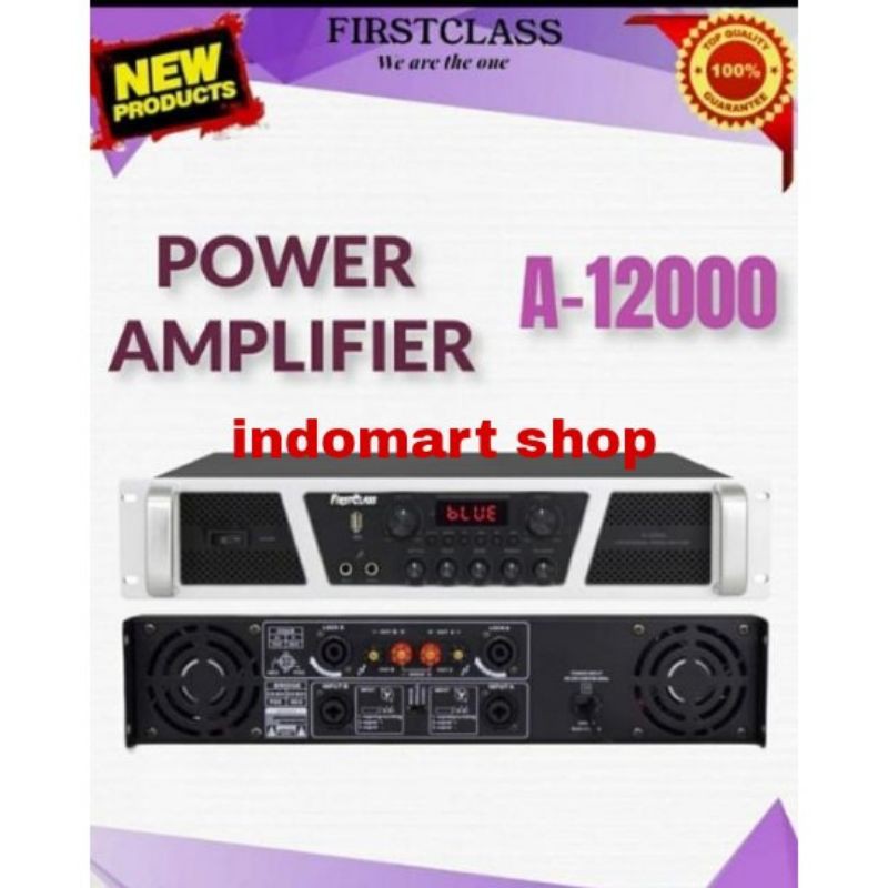 power amplifier firstclass FCA-12000