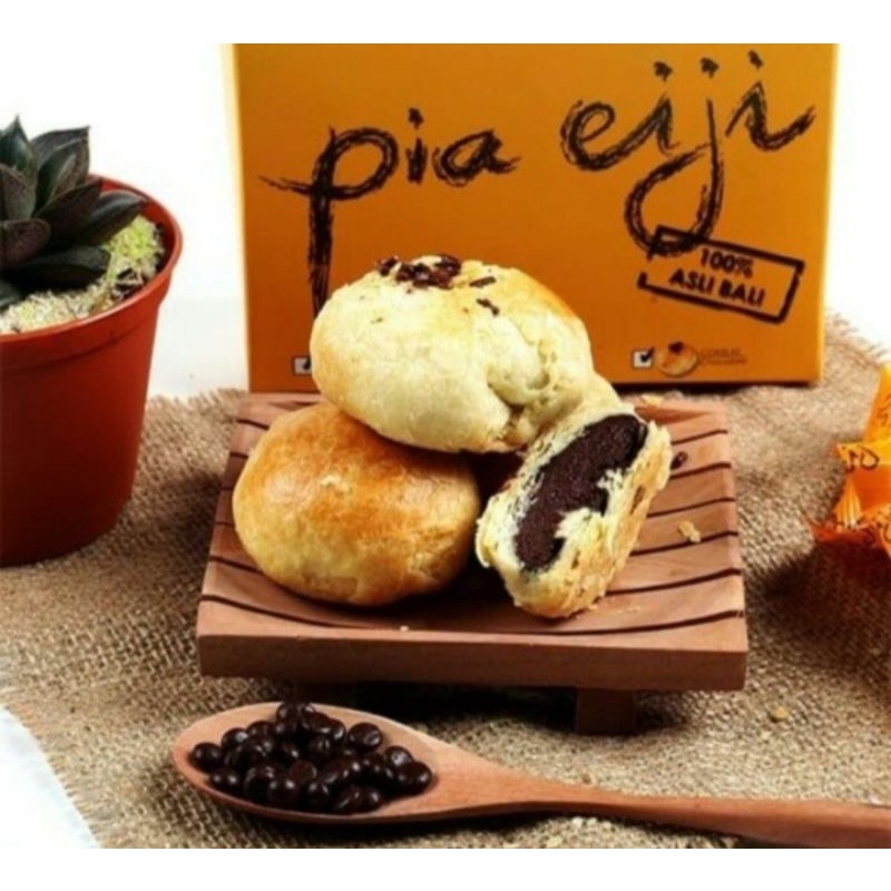 

Pia Eiji Bali rasa Coklat isi 8pcs