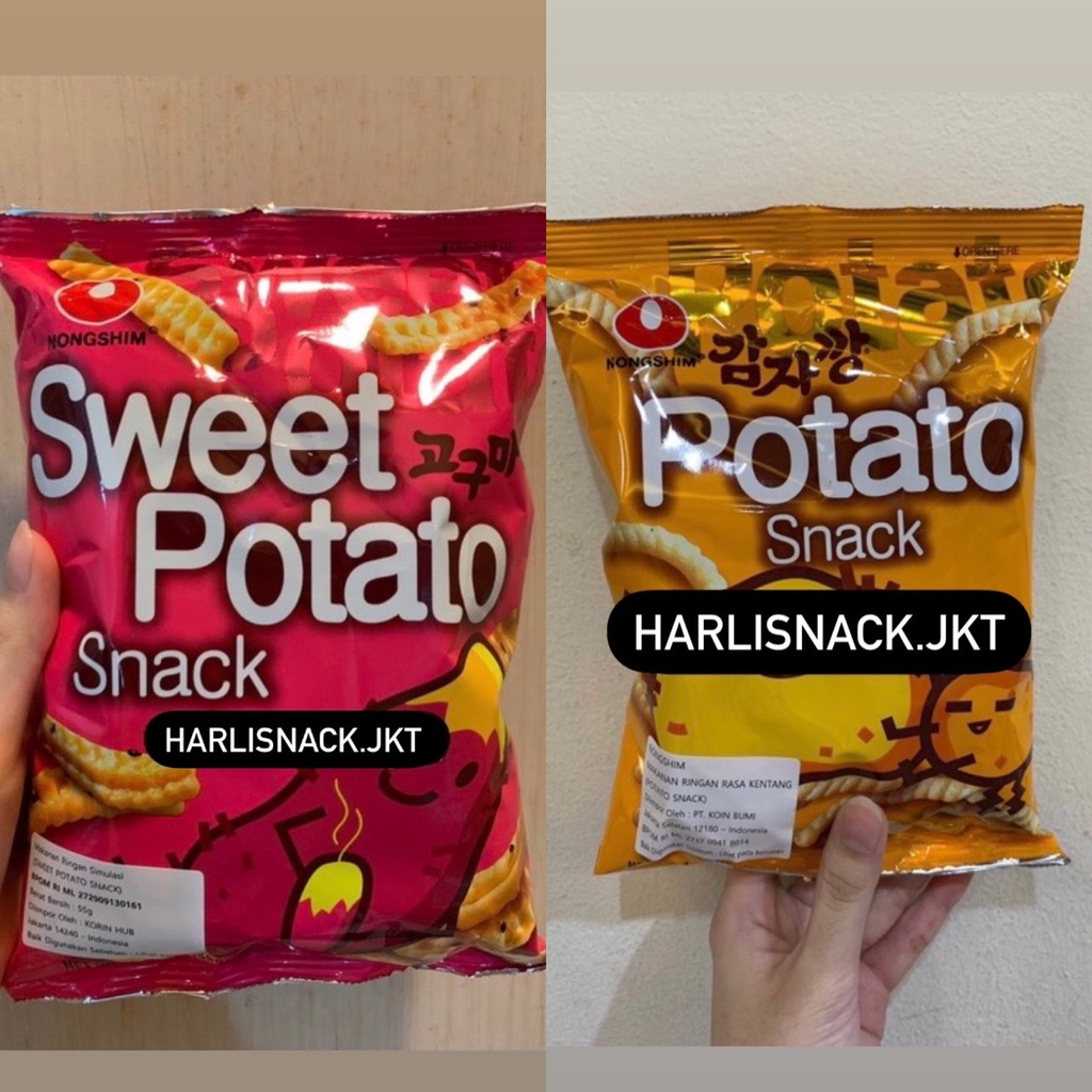 

NONGSHIM SWEET POTATO SNACK / POTATO SNACK KOREA- KENTANG