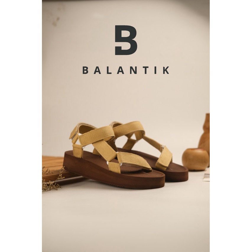 Balantik Sepatu Wanita Sandal Tali Ivory Eva Phylon Sandals