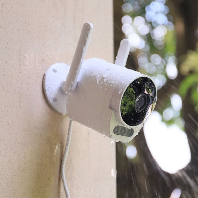 V380 Kamera CCTV WiFi Outdoor Camera 2K - B10 Bolt - White