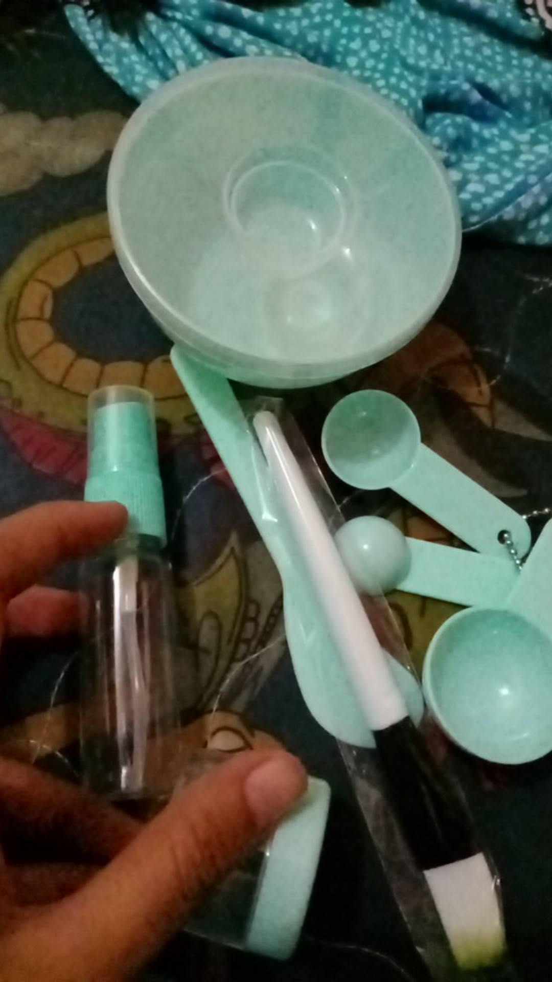 Alat Maskeran 8 In 1 / Kuas Alat Make Up / Mask Bowl / Mask Tool / Makeup Tool