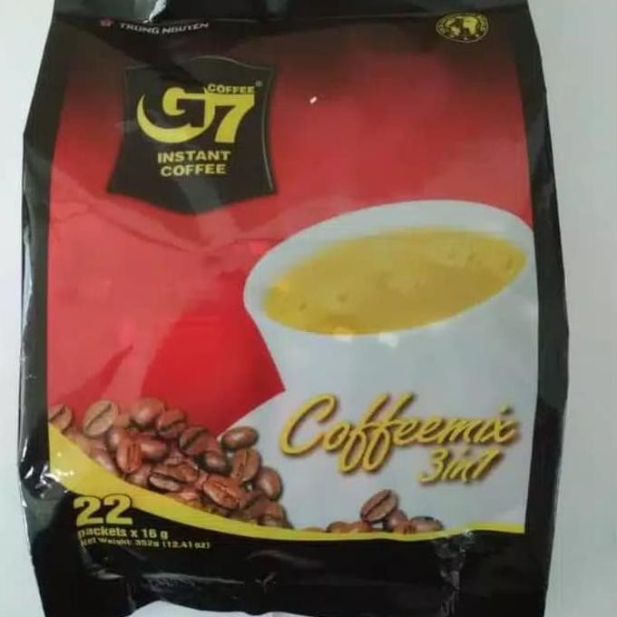 

Kopi Vietnam G7 Trung Nguyen 3in1 isi 22 sachet