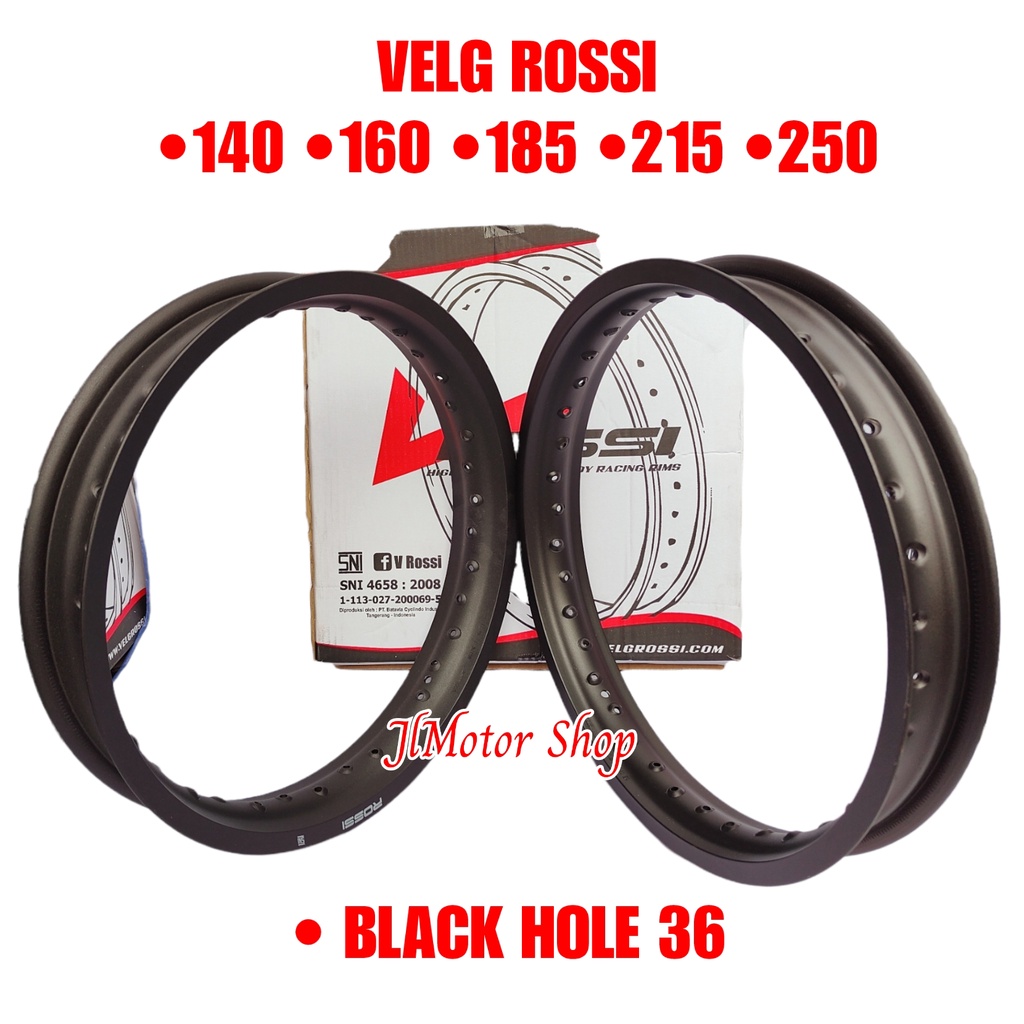 Velg VRossi 140 160 185 215 250 RING 18 - Velg Rossi 140 160 185 215 250 Ring 18 Satu Biji