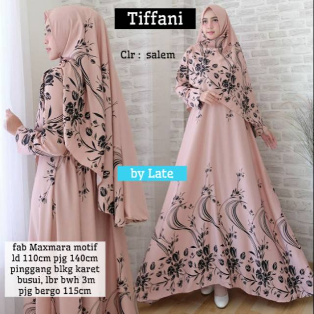 Baju Syar'i Maxmara motif super good quality