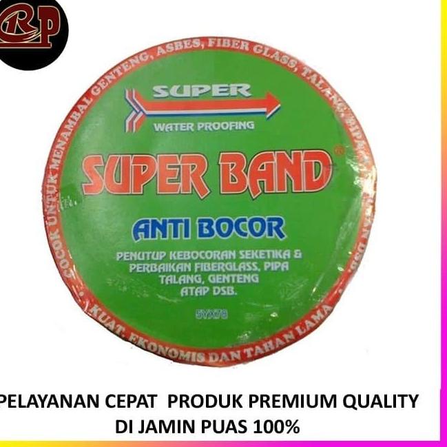 ♢ Superband 10M Anti Bocor / Lem Talang / Lakban Aspal / Penambal Bocor ♨