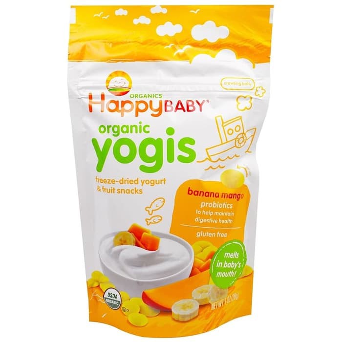 

Nurture Organic Yogis Freeze Dried Yogurt & Fruit Snack Banana Mango