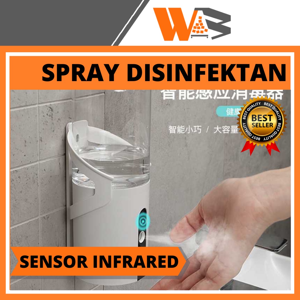 COD Semprotan Disinfektan Elektrik Hand Sanitizer Spray Alat Semprot Disinfektan Otomatis Sensor Infrared 320ml E28