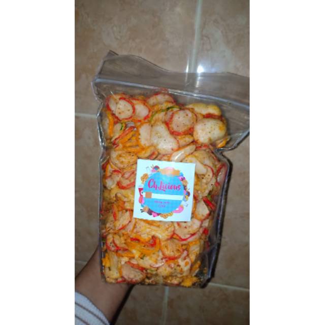 

Krupuk seblak CH.licious ukuran 200g