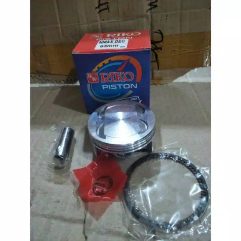 Seher/piston kit nmax,vixion,mx,aerox,R15,mx king uk 60,61,62,63,64,65,66 pin 14 merk riko vietnam-1