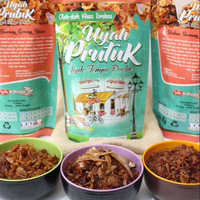 Uyah prutuk dan bawang goreng brebes