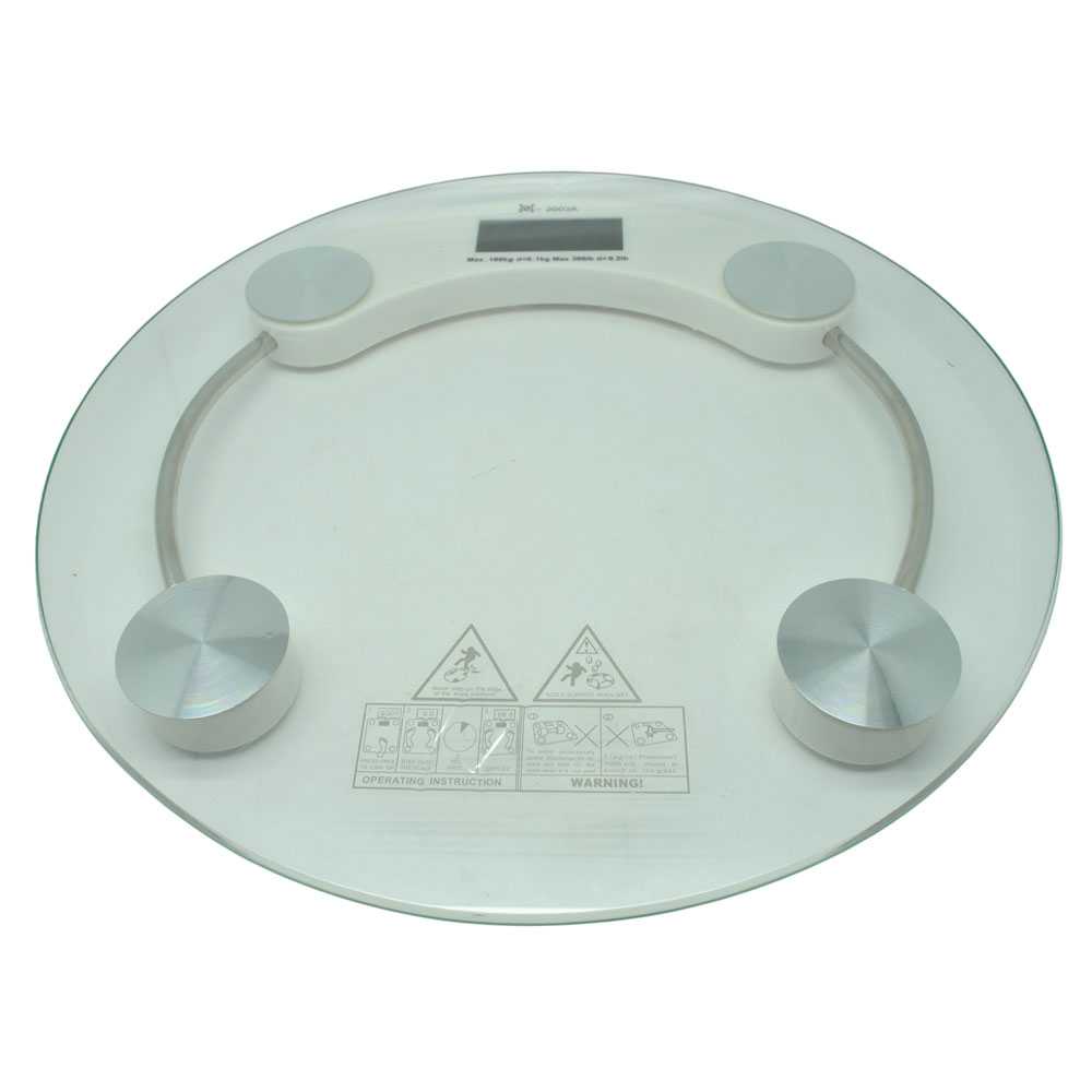 TAFFWARE TIMBANGAN BADAN KACA DIGITAL