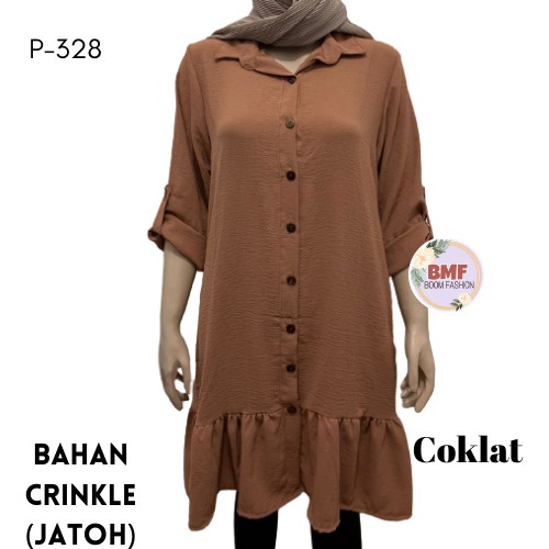 PIK - Tunik Arumi P328 XL (HQ) / Tunik Wanita/ Pakaian Muslim Wanita/ Fashion Muslim