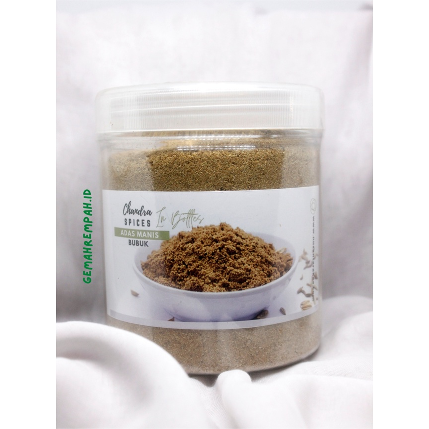 

Adas manis bubuk (toples) / Aniseed powder 300gr