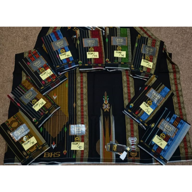 BHS SIGNATURE,BAHAN MS/SUTRA 50% DAN MOTIF SGD,EDISI KHUSUS HITAM