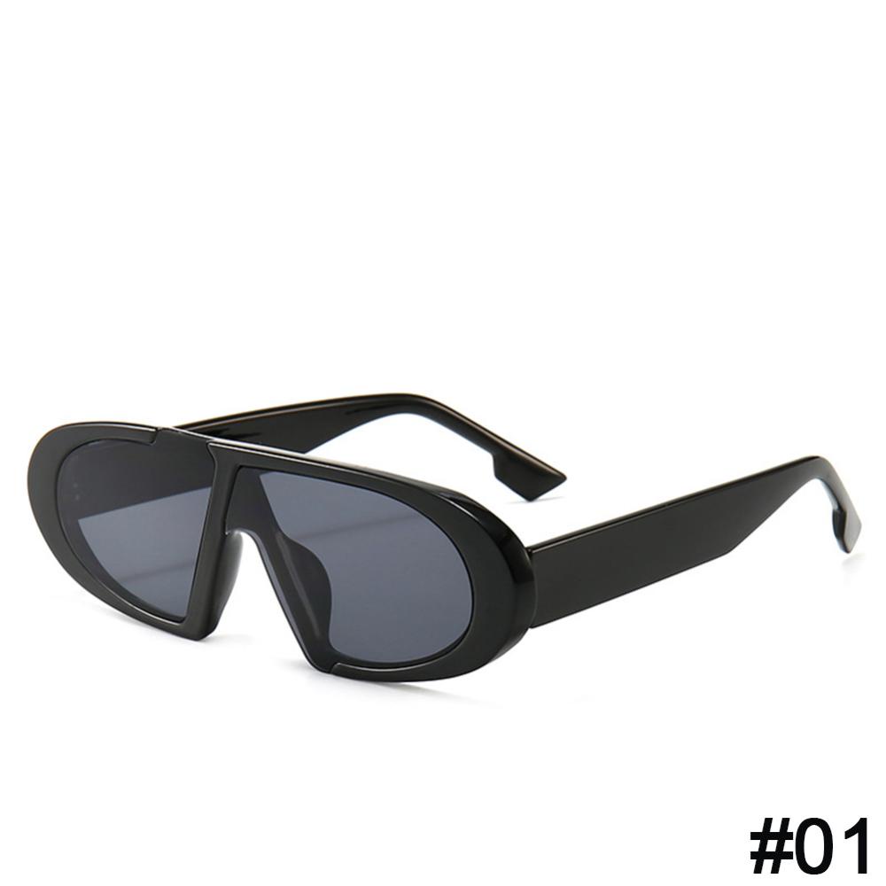 Timekey Kacamata Hitam Frame Oval Kecil Gaya Retro Untuk Wanita A4L9