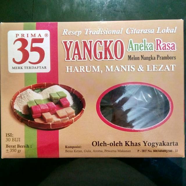 

Yangko Aneka Rasa Isi 30