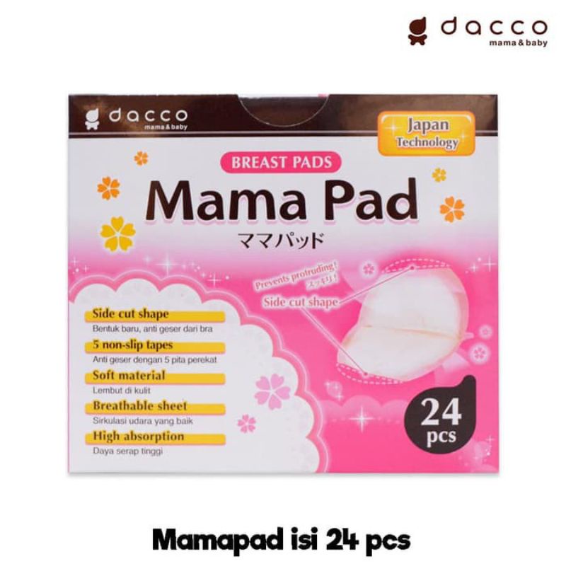 BREASTPAD MAMAPAD 24PCS (4971032989235)