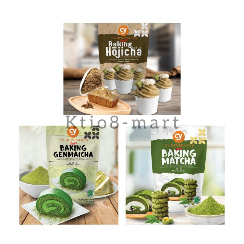 

CY PURE BAKING MATCHA 100gr/GENMAICHA/HOJICHA/Import