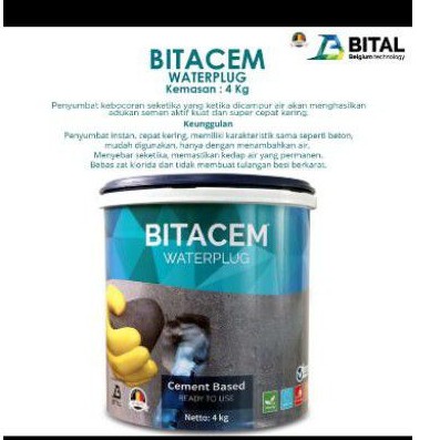 Bitacem Waterplug cement based 1 kg