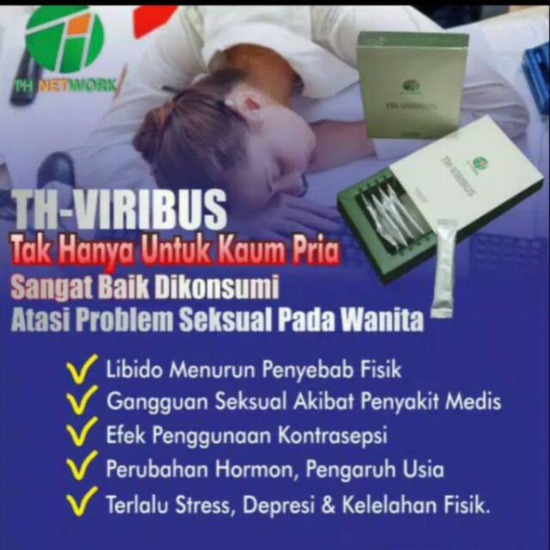 TH Viribus Suplemen Penambah Stamina Original (1 Box isi 5 Sachet)