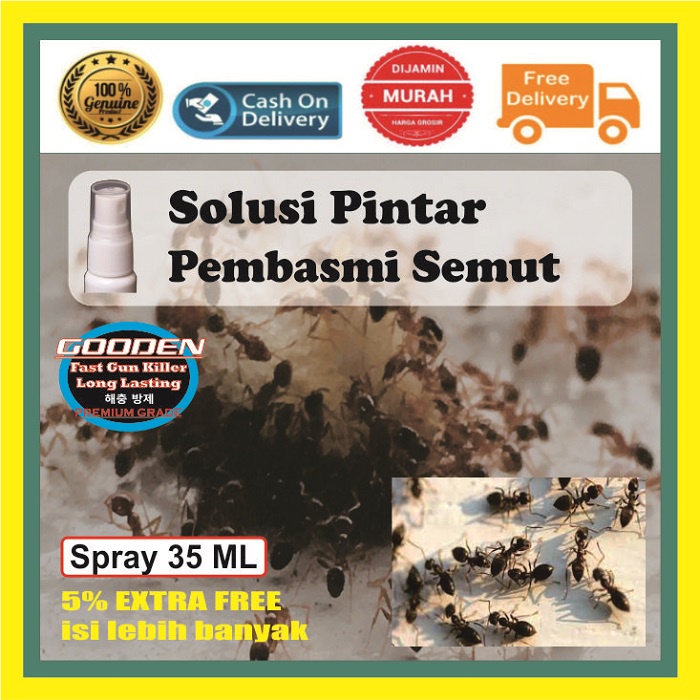 Obat Semut Anti Semut Merah Paling Ampuh, Cairan Semprot Pembunuh Pengusir Pembasmi Semut Hitam Sera