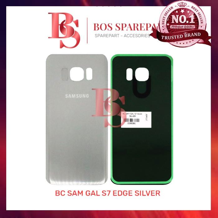 SPAREPART TUTUP BELAKANG SAMSUNG GALAXY S7 EDGE BACK DOOR BACK COVER BAYAR COD