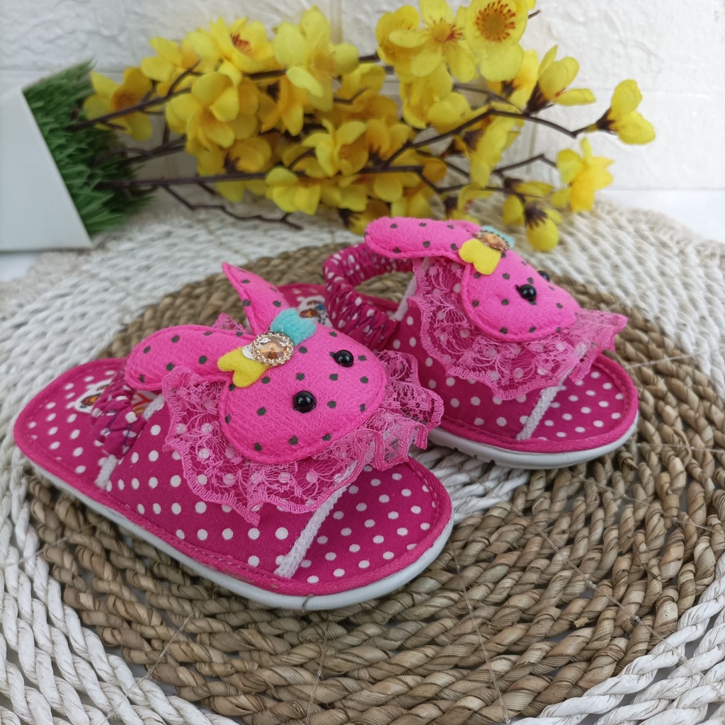 SENDAL SEPATU BONEKA 1-2,5 TAHUN “SOL BUNYI CIT CIT” XA02