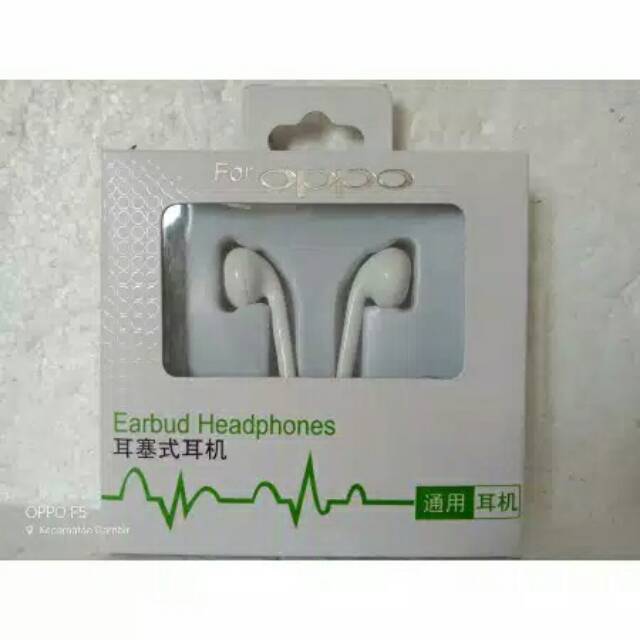 Headset Oppo Stereo Bass All Type Headfree Xiaomi Samsung Vivo