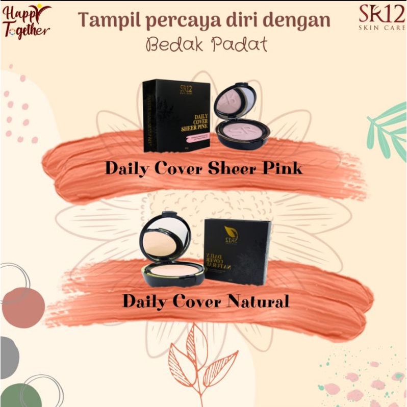 DAILY COVER SR12 BEDAK TAHAN LAMA TIDAK MUDAH LUNTUR