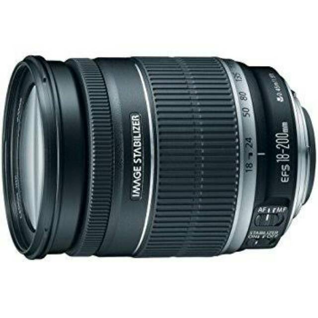 Lensa Canon 18-200mm IS